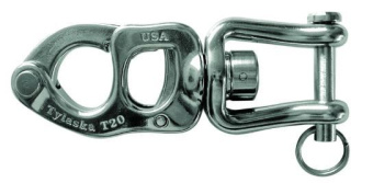 Tylaska T12 Clevis Bail Trigger Snap Shackle 8mm Pin