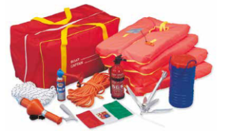 Trem N1906101 - Standard Safety Equipment Bag For Pleasure Marine Boats Within 6 Miles Without Course Signal