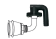 Nylon P-Trap Tank Vent Adapter Ø16mm Nipple (001188/S)
