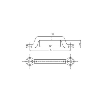 S.S. Lacing Eye 38 mm