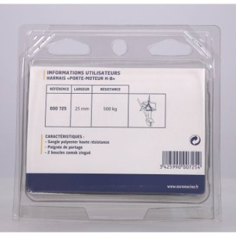 Euromarine Outboard Motor Carrying Harness for Engines up to 50 kg