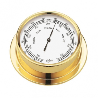 BARIGO 184MS Brass Ship's Barometer ø120 mm