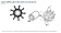 Technautic 7407 - Impeller W95xH88.5 Shaft 25 Serrated 9-Blade