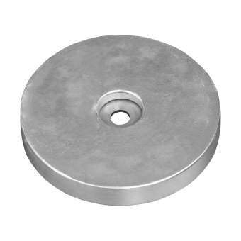 Tecnoseal Magnesium Large Disc Sacrificial Anodes with Steel Insert for Hull & Transom