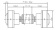 Aquadrive Shaft Coupling Extended CV21