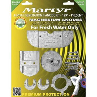 Martyr Kit Anode Magnesium For Mercury Alpha One Gen 2 (> 1990)