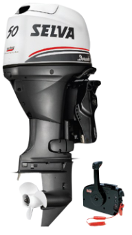 Selva Outboard Engine Dorado 50EFI, E.ST.L.PT., 50HP