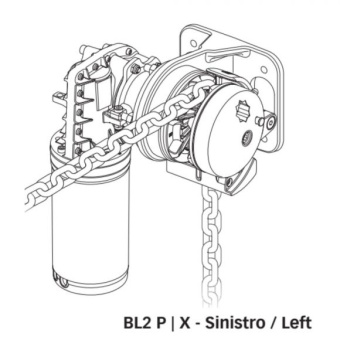 Quick FSBLD1224000B00 - BL2R P 1224F X Windlass 1200W 24V ROPE FF