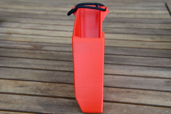 Humminbird TFA Transducer Protection Cover For Mega Live, Red, Starboard Side