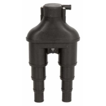 Anti-siphon Loop Plastic With Flap Black
