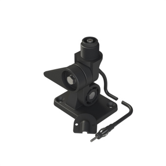 Pacific Aerials P6714 - SeaMaster FM+AM Tilt Base Black + 5m Cable
