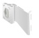 Minn Kota 1810366 - Raptor Jack Plate Adapter Bracket 2"–51mm Length, 4"–100mm Height, White, Left