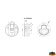 Trem D5362206 - Flush-Pull Black Latch Outer Diam 62 mm Thickness 8-22 mm Trem D5362206 - Flush-Pull Black Latch Outer Diam 62 mm Thickness 8-22 mm