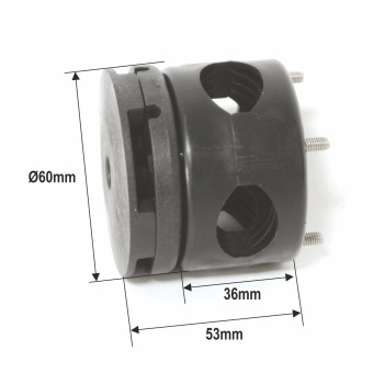 Lalizas 90154 - Set Of Connector & Rail Support For Fender Baskets