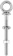 Wichard 6490 - Eye Bolt Stainless Steel M6 x 40 mm