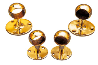 Foresti & Suardi End Fitting 25 mm Brass