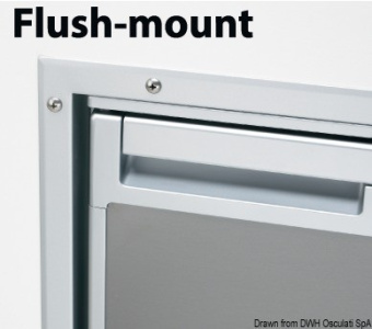 Osculati 50.906.11 - Telaio Flush Mount CR140S Inox