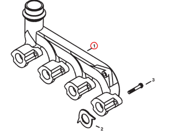 Northern Lights R121669 - Exhaust Manifold 