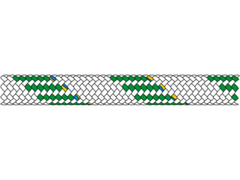 Talamex Dynamic White/Green 10 mm 200 m