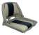 Allpa Boat Chair Model 'Traveller', Folding, Grey/Navy