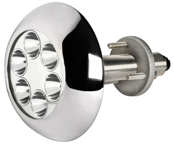 Osculati 13.294.00 - Underwater Light 6x3W White LEDs with Studs