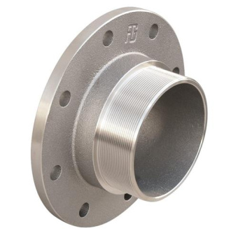 Guidi PN16 Flange with Male Thread, BSPP, Nickel-Plated Brass