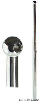 Osculati 41.175.03 - Stanchion For Female Base AISI316 710 mm