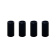 Rapid Marine RMC463 - Flush Fitting Deck Kit (4 pcs)