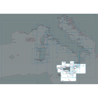 Navigation Chart Sicily From Capo Zafferano To Capo Rama, Ustica Island