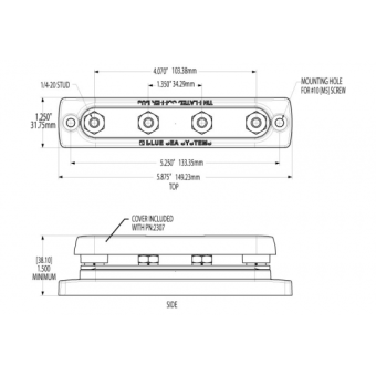 Blue Sea Cover For 4102302