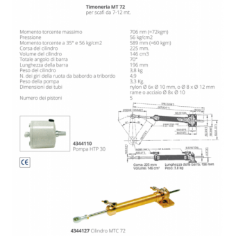Vetus MTC 72 Cylinder