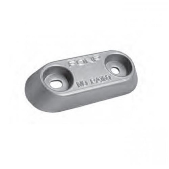 Hollex Type V Zinc Hull & Rudder Rectangular Anode