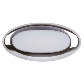 Quick Edel, 12V, Stainless Steel 316 Matt, Warm White Light