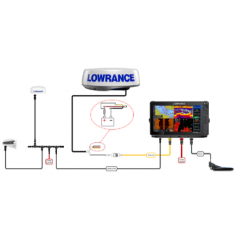 Lowrance HALO20+ Radar 20 Inch 36 NM