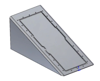 Alamarin-Jet 10750 - Installation Template Aluminum, Short Tail