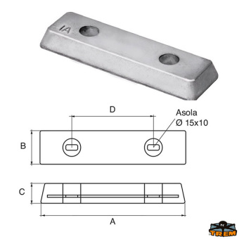 Trem L8240739 - Anodes For Engines Volvo-Penta