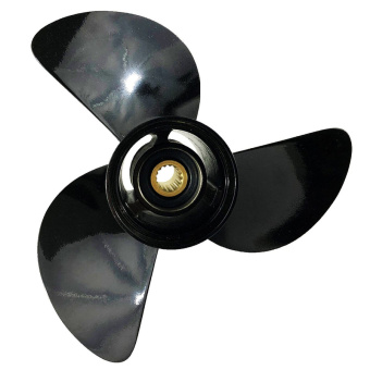 Michigan Wheel 101032 13-1/2" x 15 RH Al Cupped MI Match Propeller, Black, V4