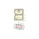 Nuova Rade 196333 - Top Line Storage Hatch, White, 370x375mm