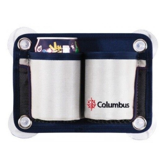 2-place Glass/can Holder Pouch