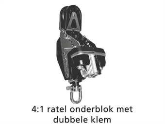 Easy Matic Block 1 (Type: Double pulley swivel block)