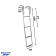 Båtsystem BU76P-12 - Telescopic Hook Ladder, 4 Steps, 1200 mm BU76P-12