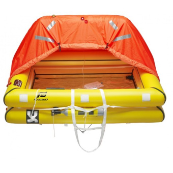 Plastimo 58745 - Liferaft Transocean ISO BAM 6P T1A <24H Valise