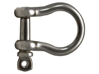 Talamex SS AISI 316 Forged Round Bow Shackle 10 mm (5 pcs)