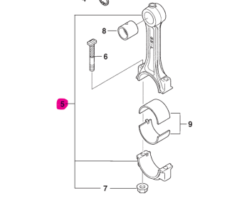 Northern Lights 32A1900012 - Connecting Rod Assembly 