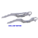 Hurley H2O Davit System 6" Mount Soft Bottom White With Foot Plate To Permanently Mount To Swim Platform