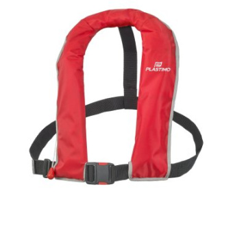 Plastimo P200650 - Inflatable Lifejacket Neo 165 Manual, Navy, Without Crotch Strap, Without Harness