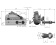 Roca 531024 W50 Windscreen Wiper Motor - 24V - 53mm Bulkhead