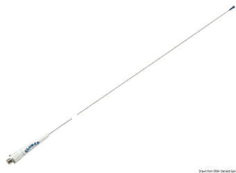 Osculati 29.990.01 - Glomex Glomeasy Line VHF SS Antenna 0.9 m