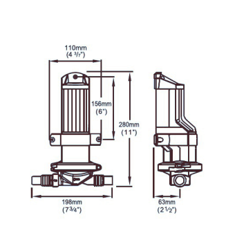 Whale Bilge Pump Gulper 320 19 L/min 24V