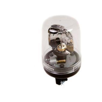Flashing Light White Pipe Mounting 24V